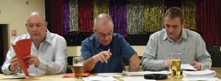Dave Ward, Sean McGeough and Paul Trehearne