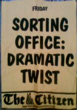 Banner from The Citizen